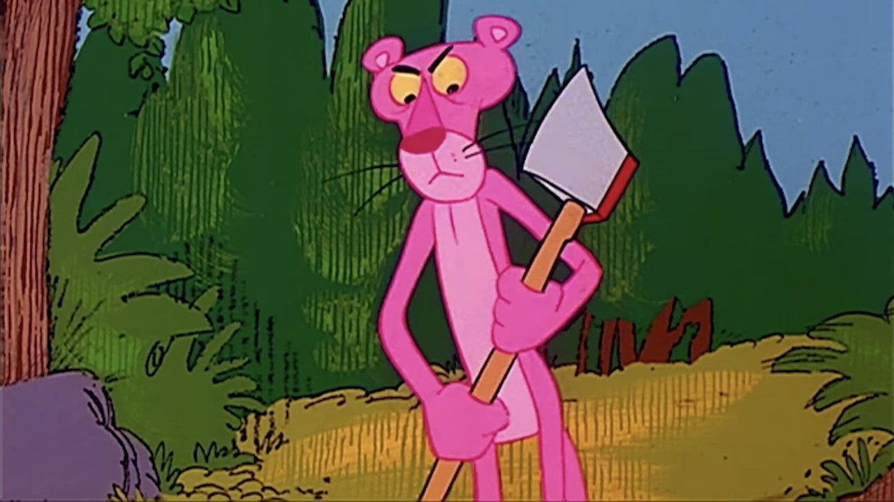 Pink in the Woods backdrop