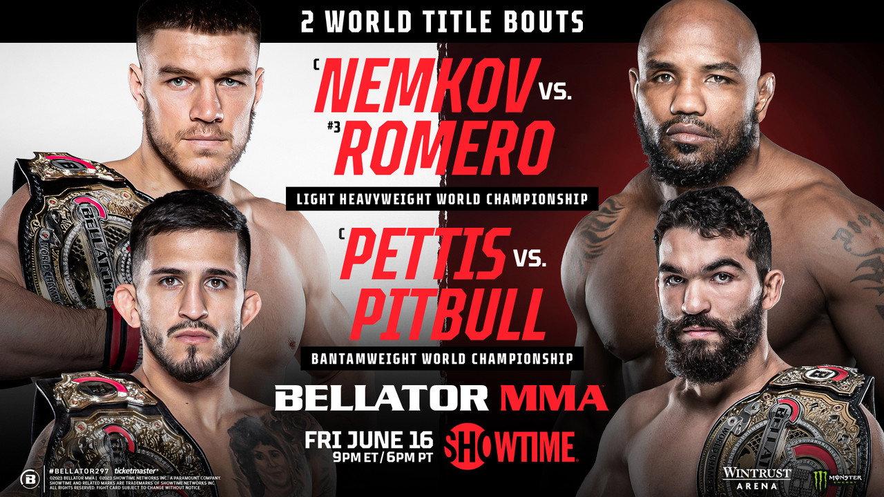 Bellator 297: Nemkov vs. Romero backdrop