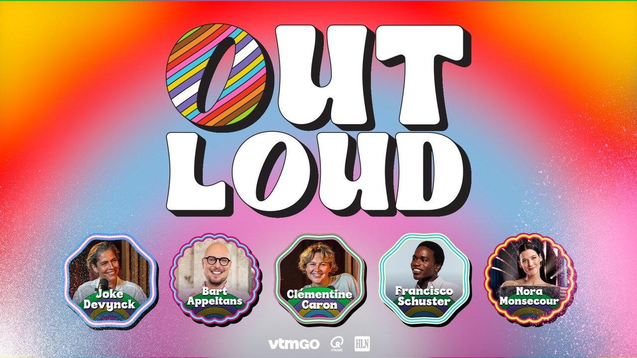 Out Loud backdrop