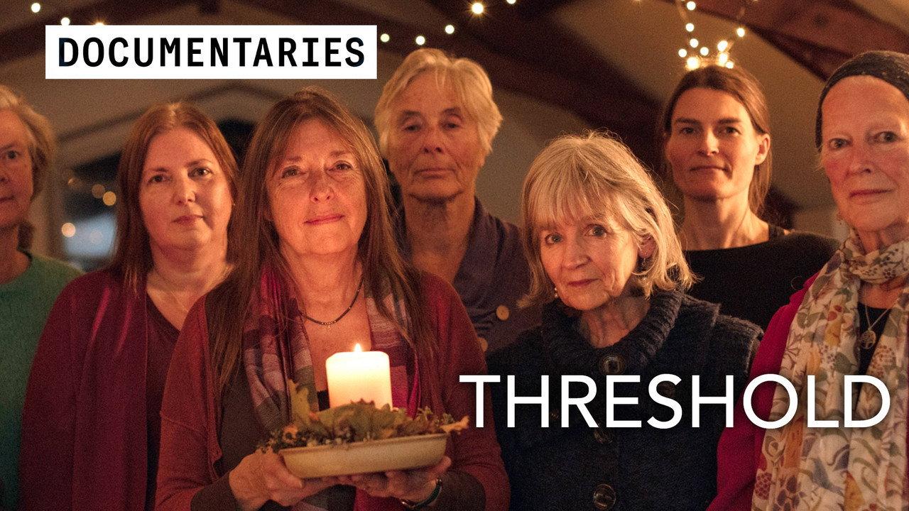 Threshold: the choir who sing to the dying backdrop