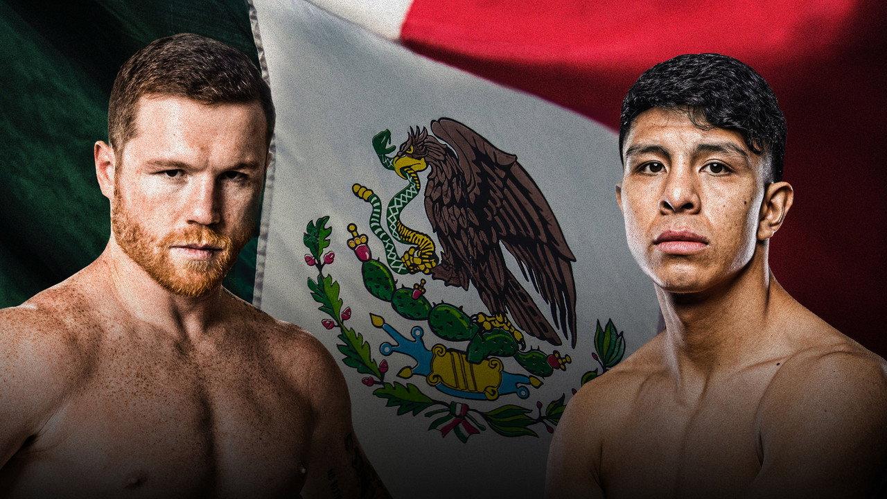 Canelo Alvarez vs. Jaime Munguia backdrop
