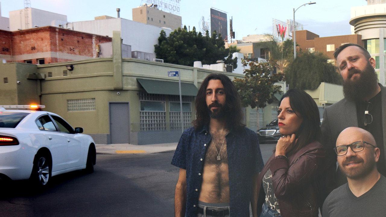 The Get Lost Losers backdrop