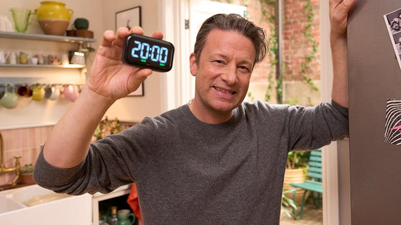 Jamie's 20 Minute Meals backdrop