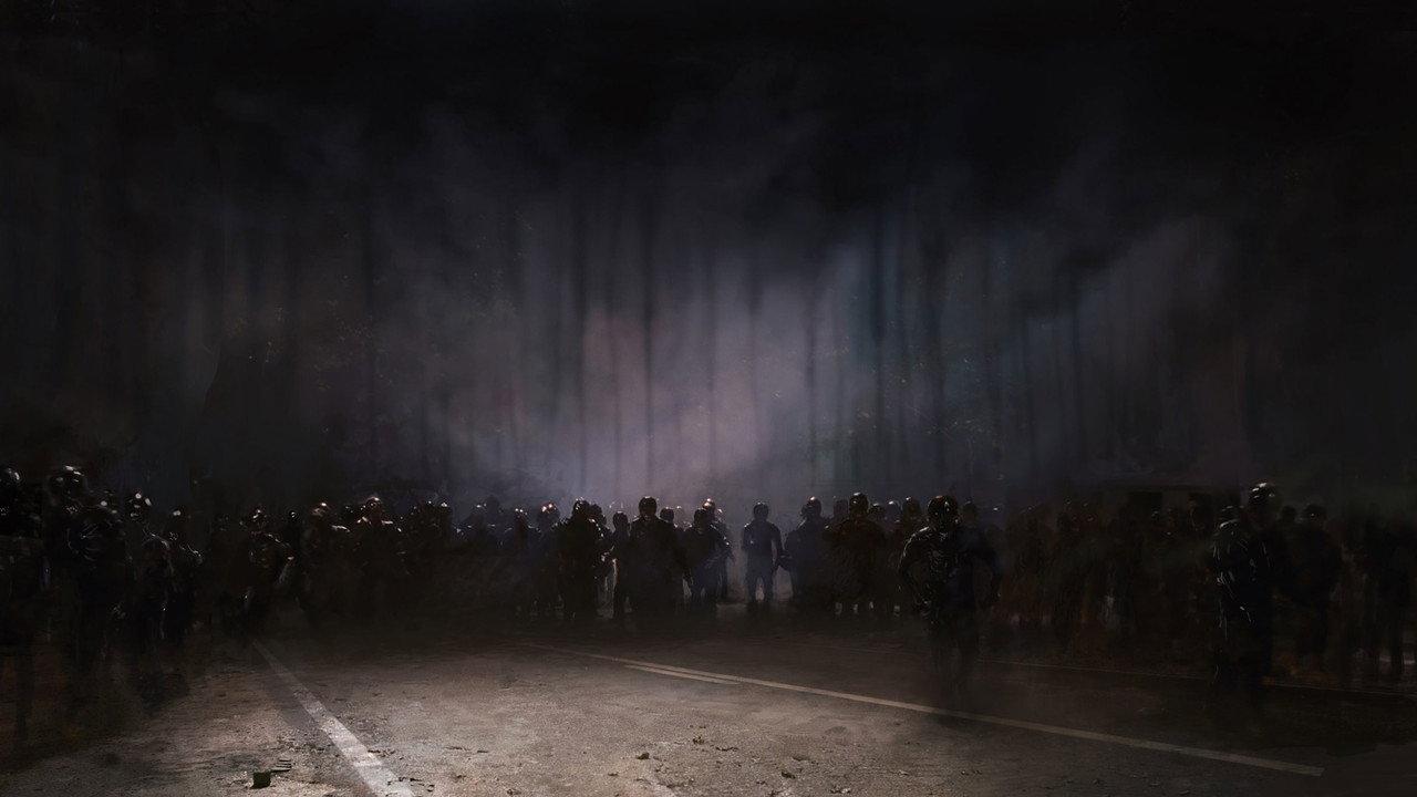 Die by Night backdrop