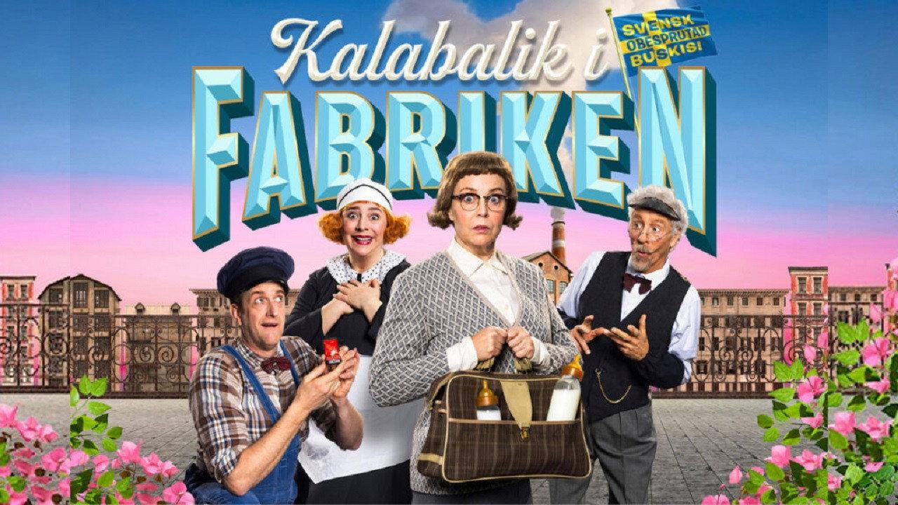 Kalabalik i Fabriken backdrop
