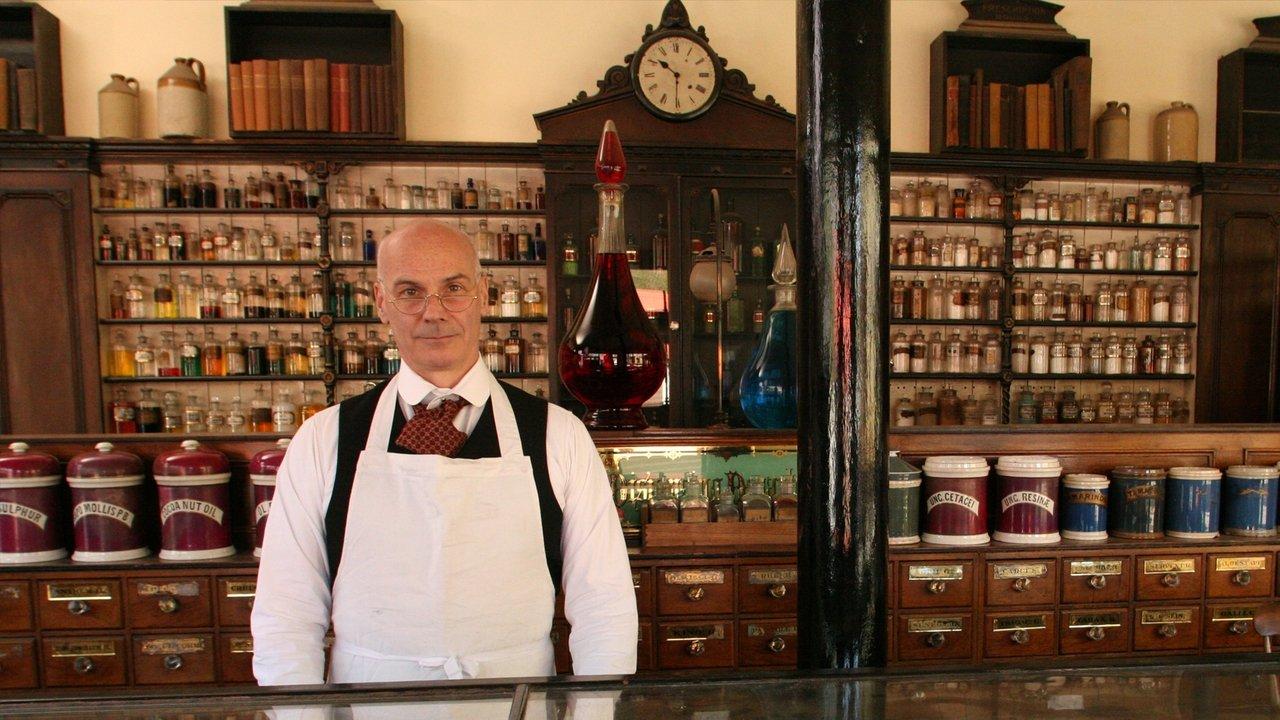 Victorian Pharmacy backdrop