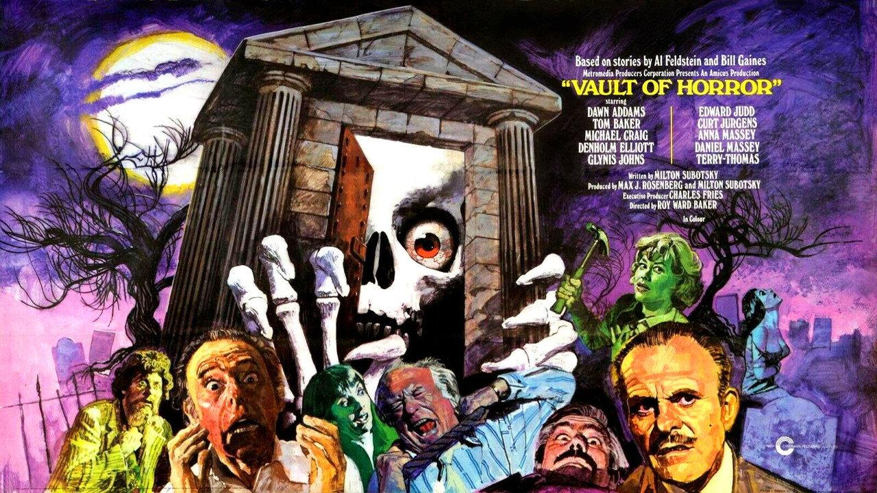 The Vault of Horror backdrop