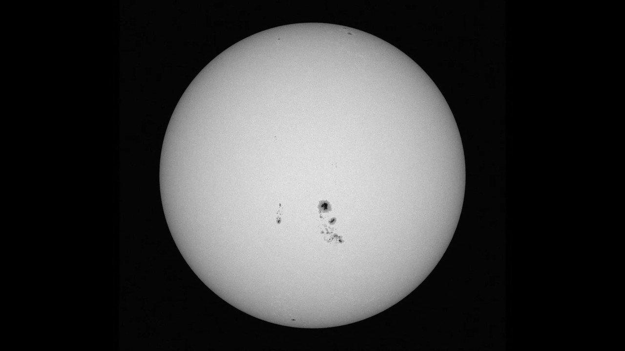 The Sun backdrop