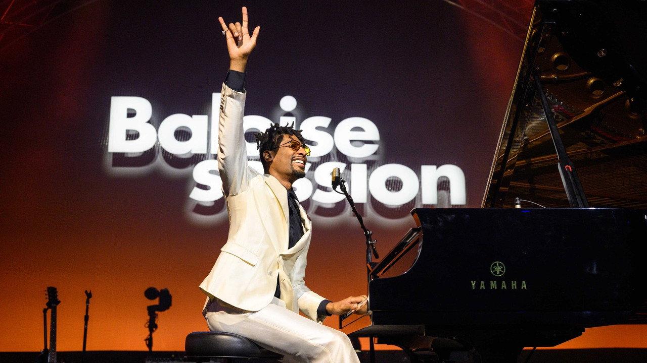 Jon Batiste @ Baloise Session 2025 backdrop