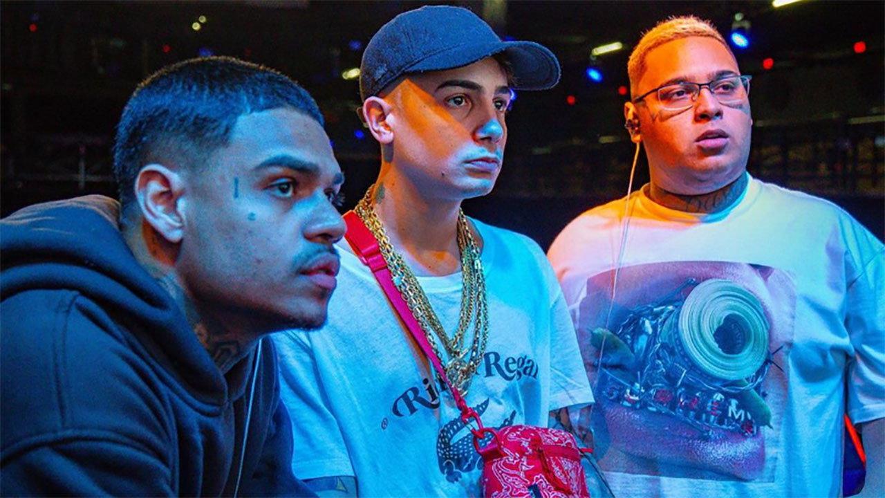 MC Hariel, MC Ryan SP e MC Cabelinho The Town 2023 backdrop