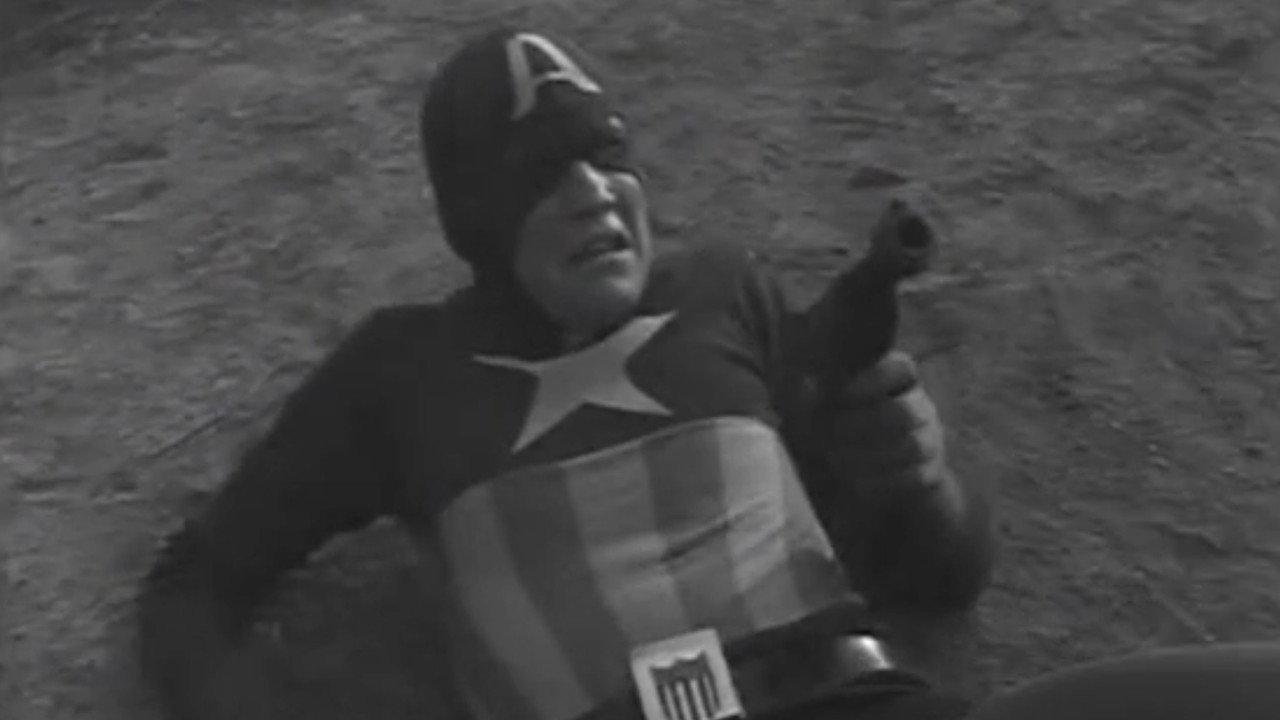 Captain America vs. The Mutant backdrop