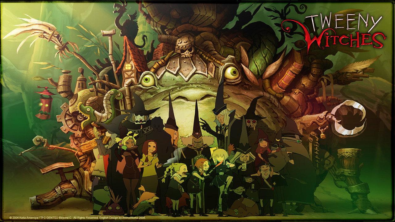 Tweeny Witches backdrop