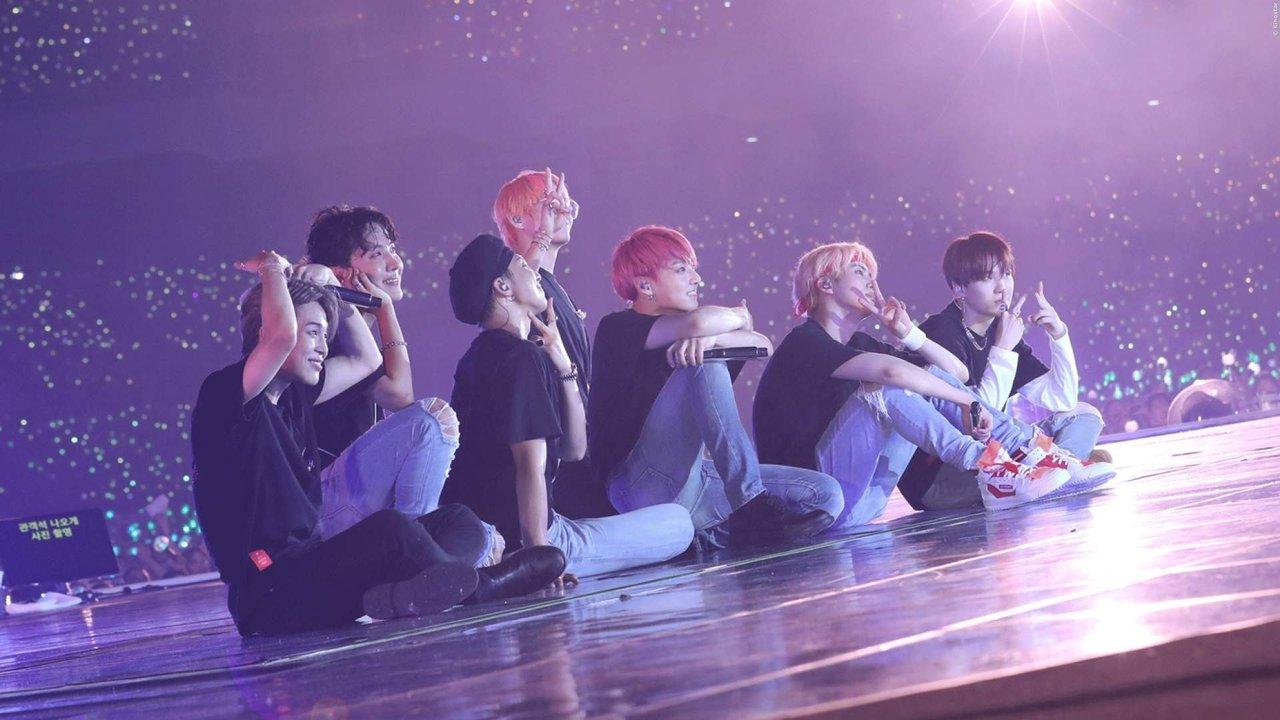 BTS WORLD TOUR [LOVE YOURSELF] in Seoul backdrop