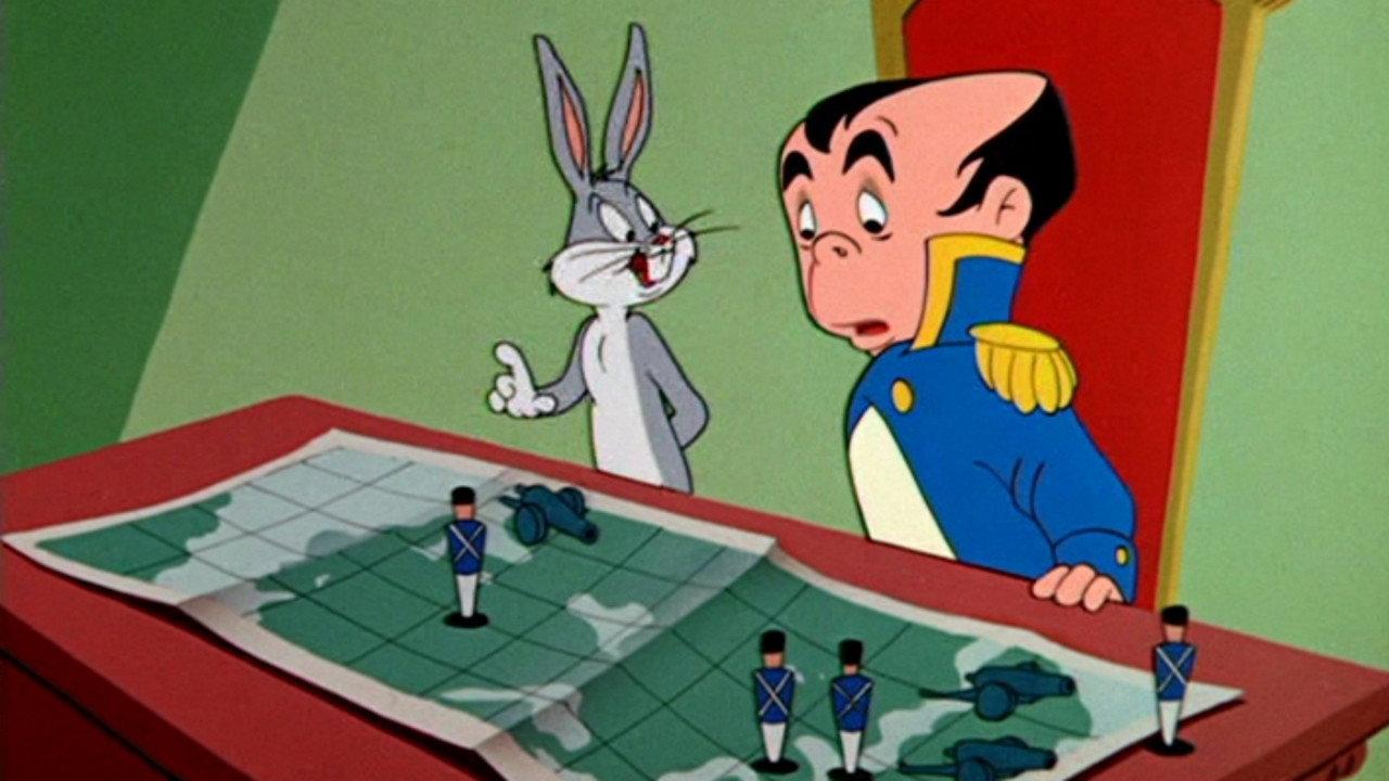 Napoleon Bunny-Part backdrop