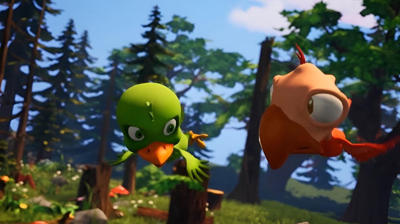 Feather Friends backdrop