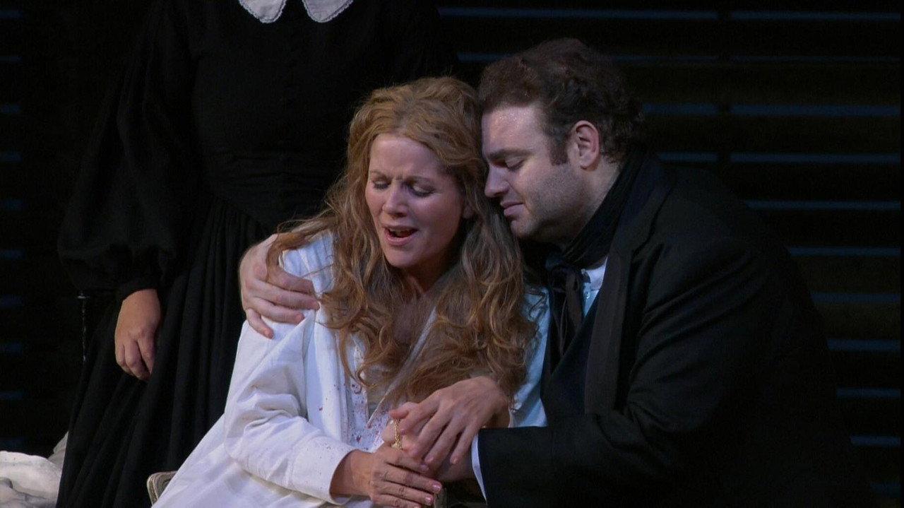 Royal Opera House: La Traviata backdrop