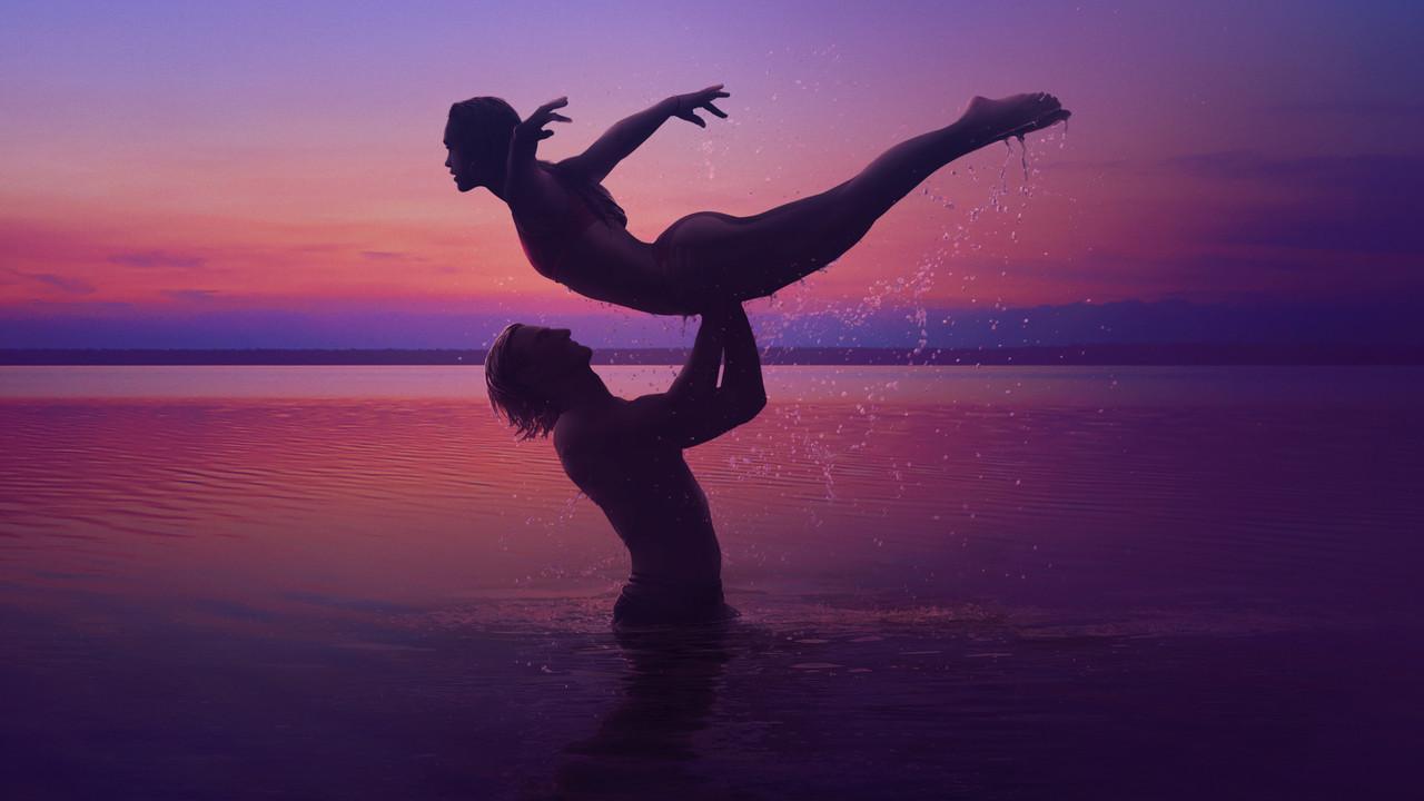 The Real Dirty Dancing backdrop