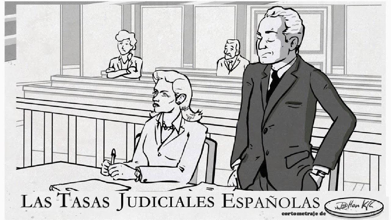 Las tasas judiciales españolas backdrop