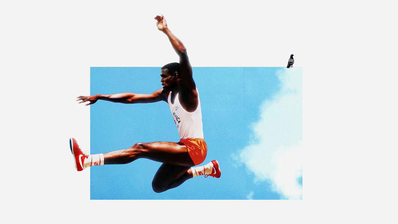 I'm Carl Lewis! backdrop
