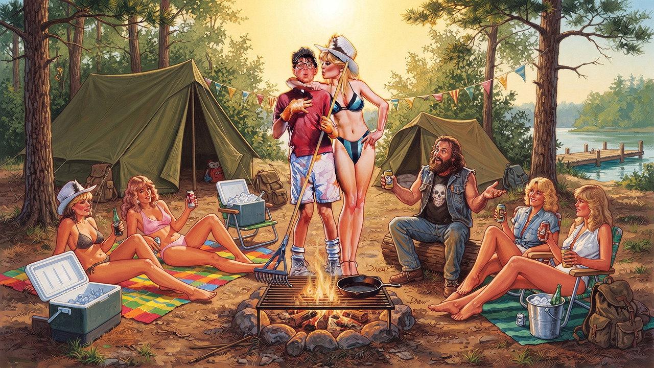 Meatballs III: Summer Job backdrop