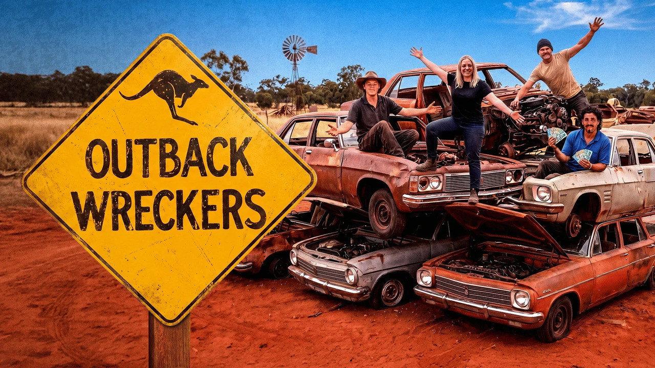 Outback Wreckers backdrop