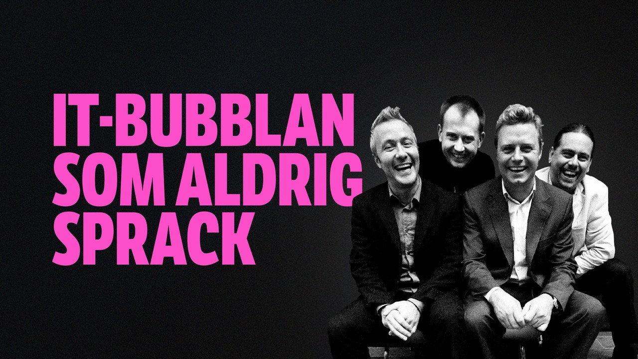 IT-bubblan som aldrig sprack backdrop
