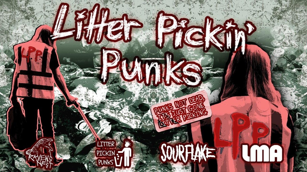 Litter Pickin' Punks backdrop