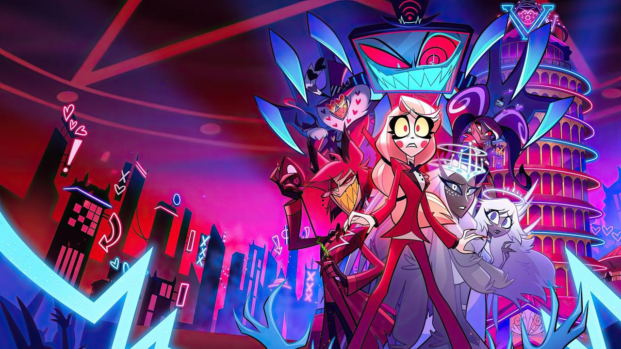 Hazbin Hotel backdrop