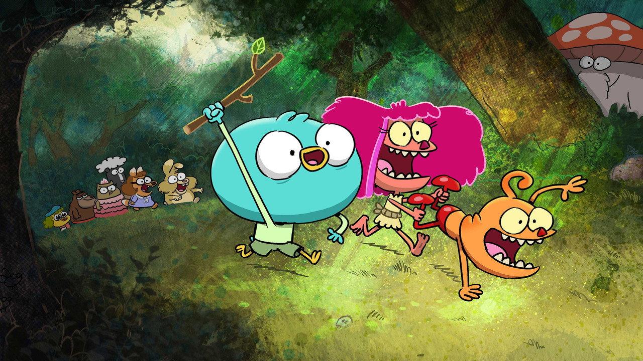 Harvey Beaks backdrop