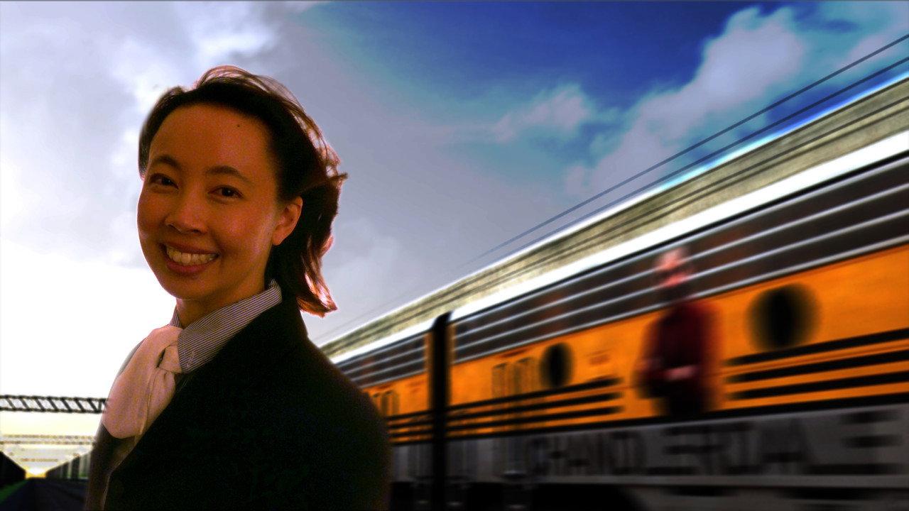 The Korean from Seoul backdrop