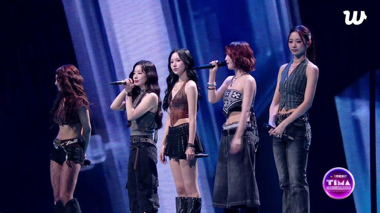 TWICE: Live Performance at the TMElive International Music Awards backdrop