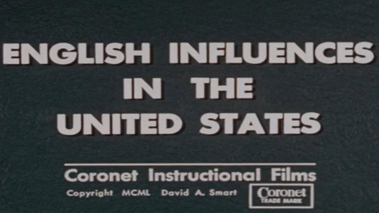 English Influences in the United States backdrop