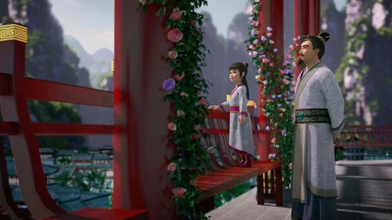 Hua Qian Gu backdrop