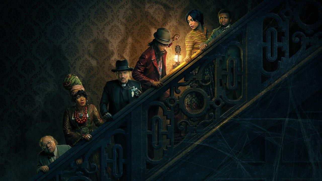 Haunted Mansion backdrop