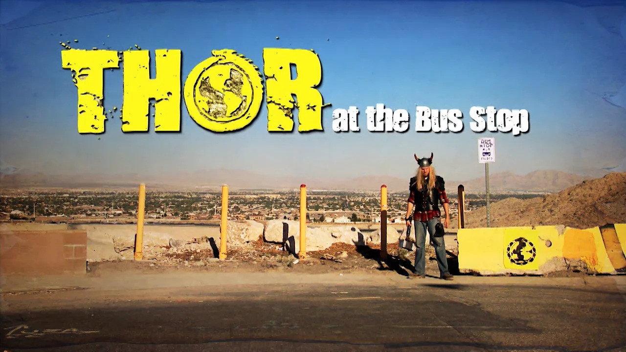 Thor at the Bus Stop backdrop