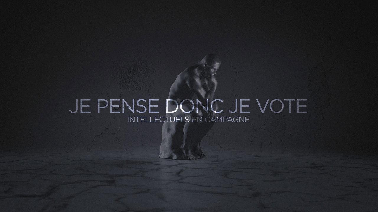 Je pense donc je vote : Intellectuels en campagne backdrop