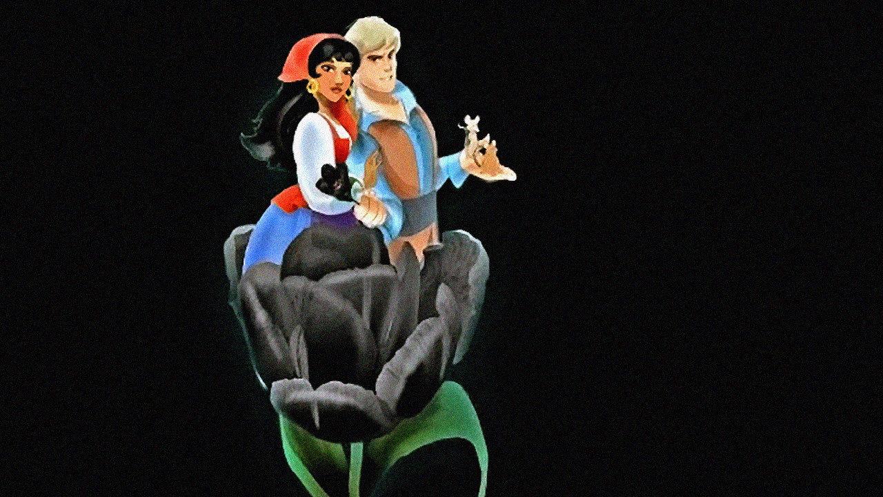 The Black Tulip backdrop