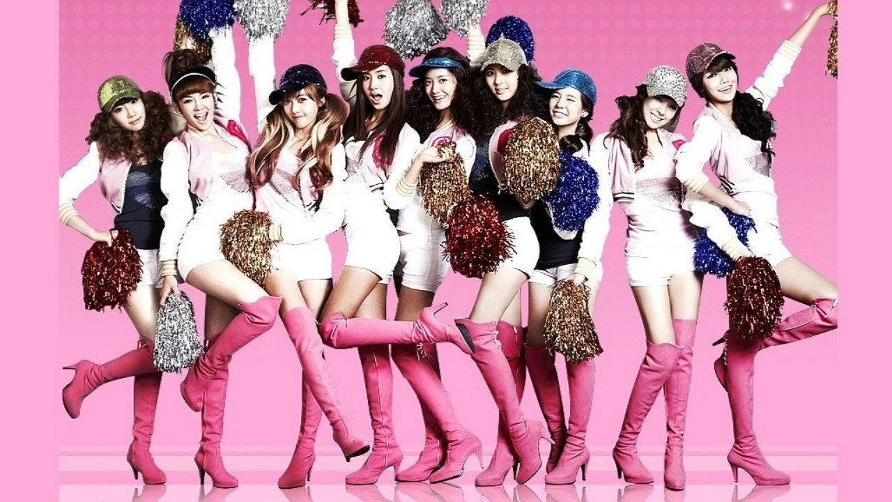 Girls' Generation - 1st Asia Tour: Into the New World backdrop