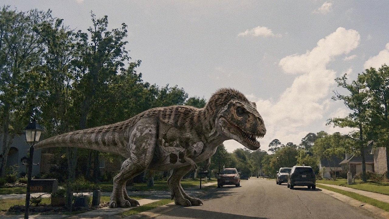 Jurassic Rampage backdrop