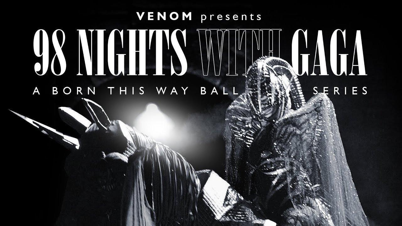 98 Nights With Gaga backdrop