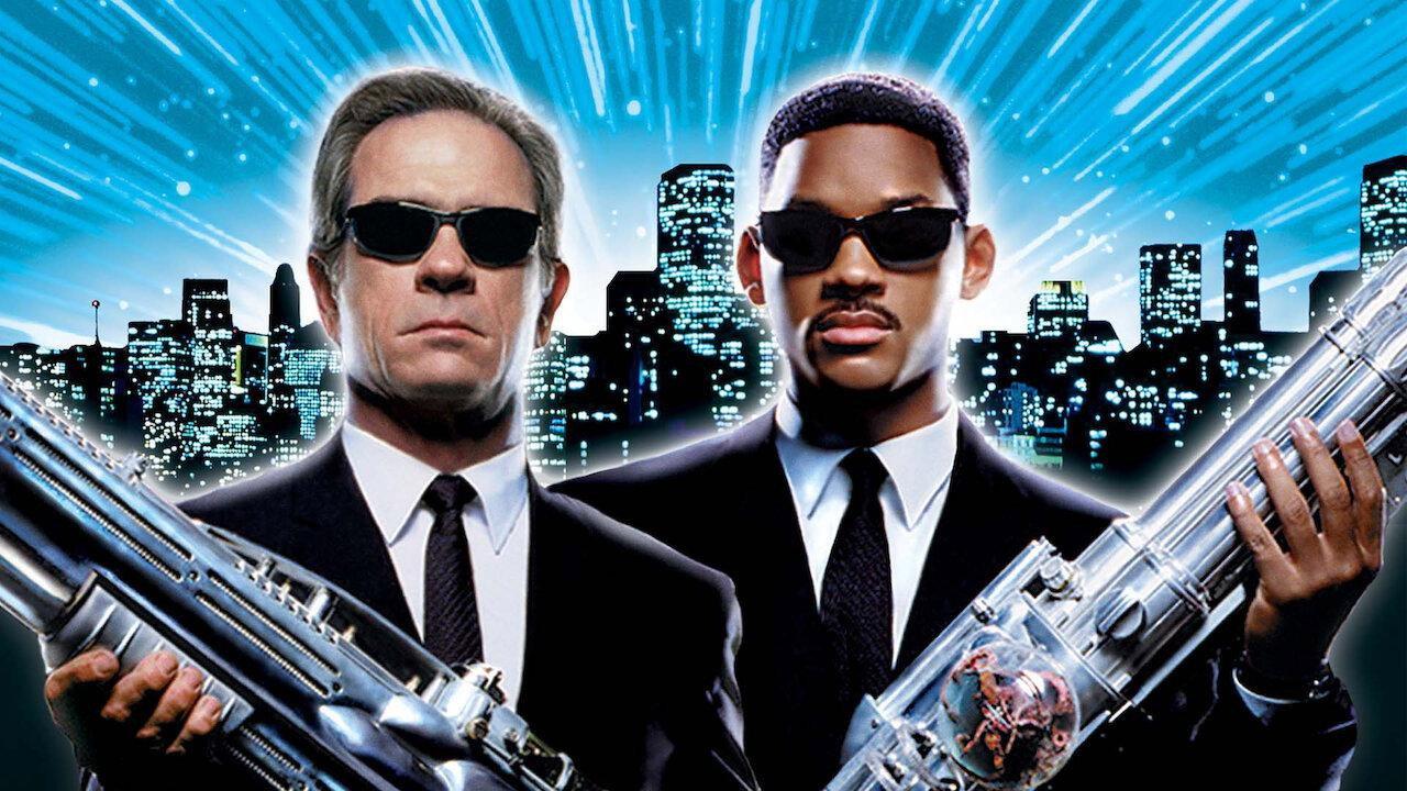 Men in Black backdrop