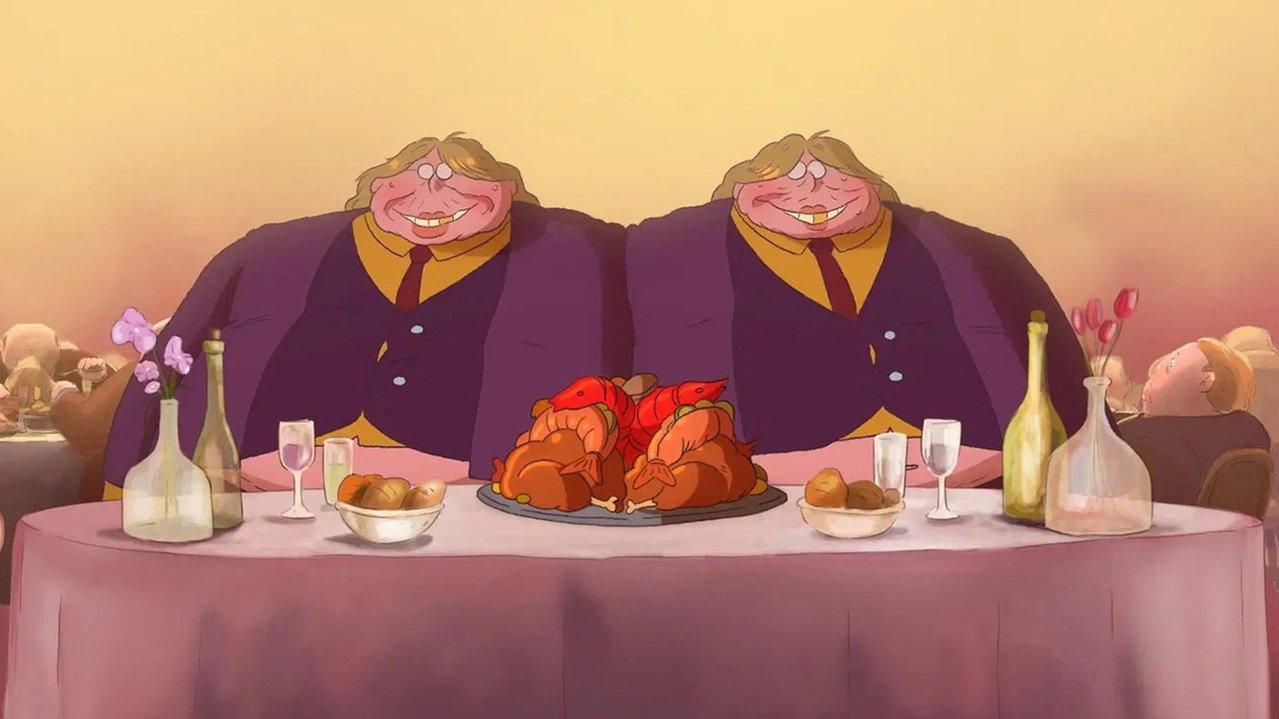 Paradise Buffet backdrop