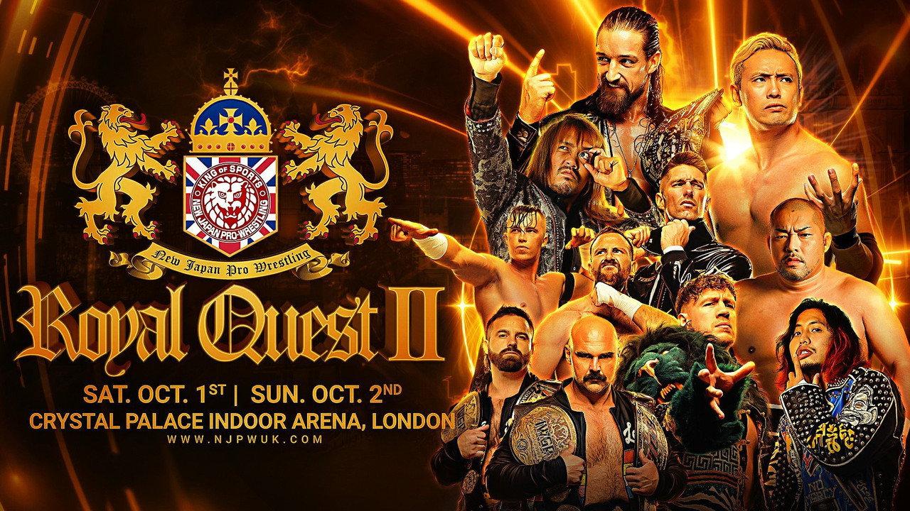 NJPW Royal Quest II - Night 1 backdrop
