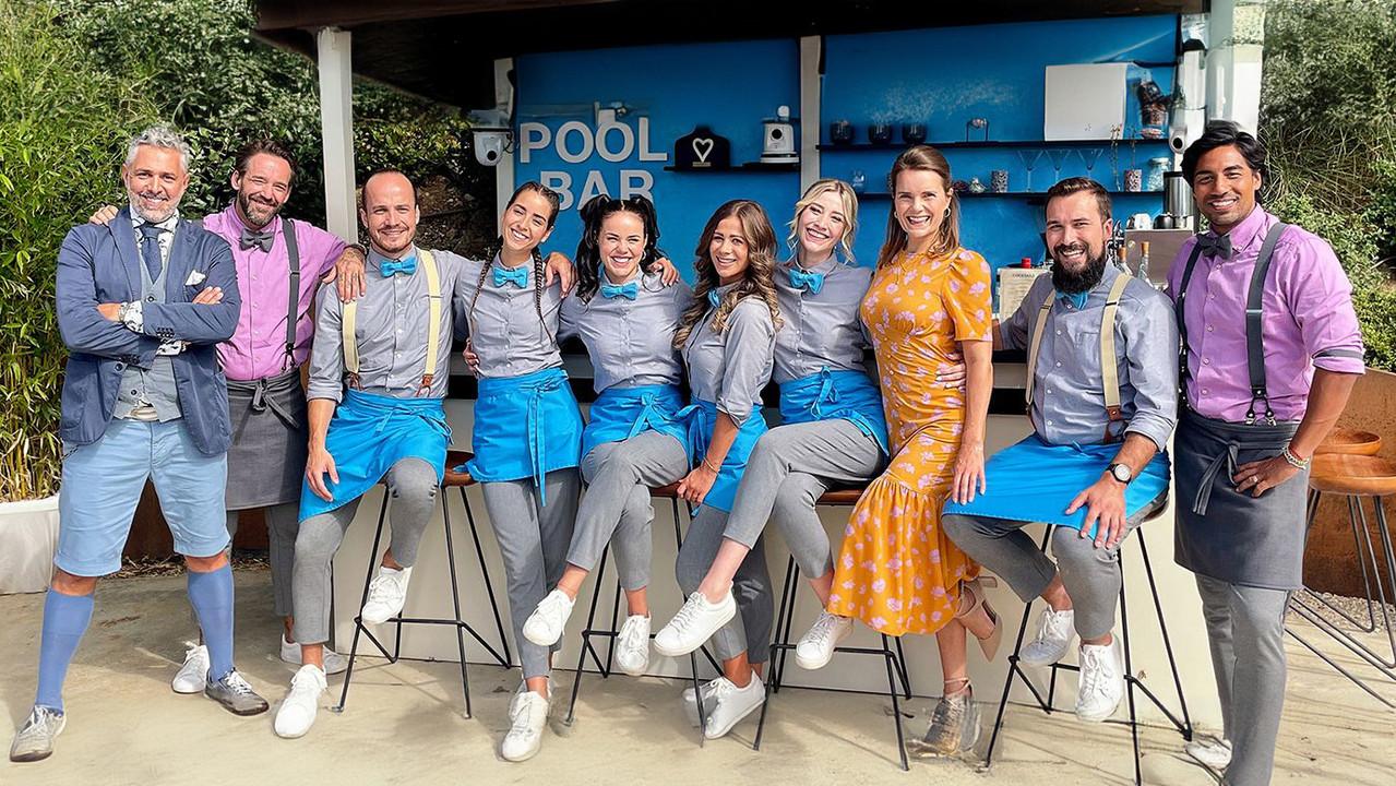 First Dates Hotel backdrop
