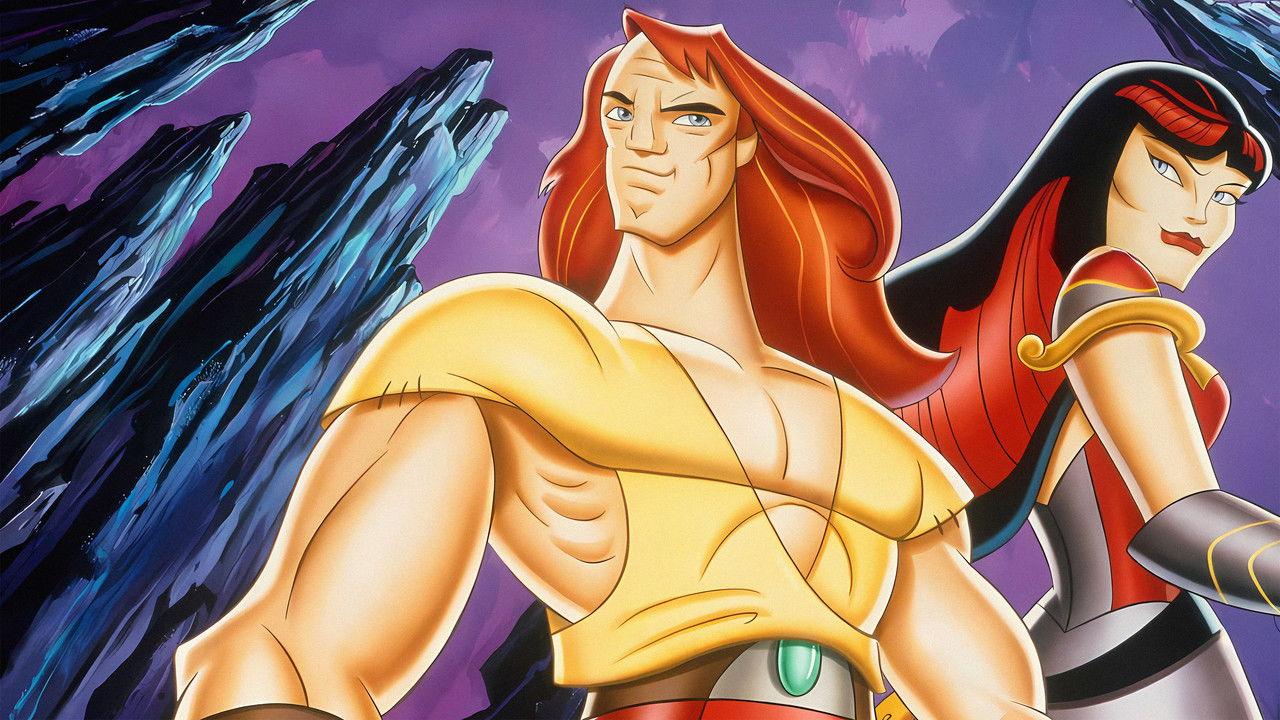 Hercules and Xena - The Animated Movie: The Battle for Mount Olympus backdrop
