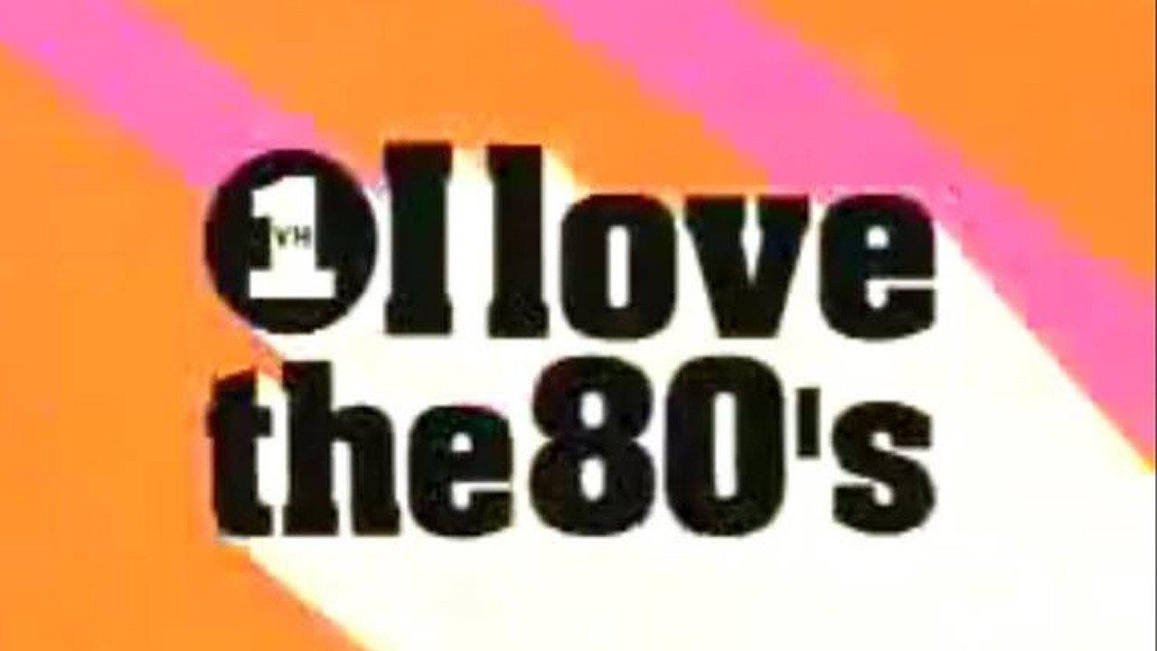 I Love the 80s backdrop