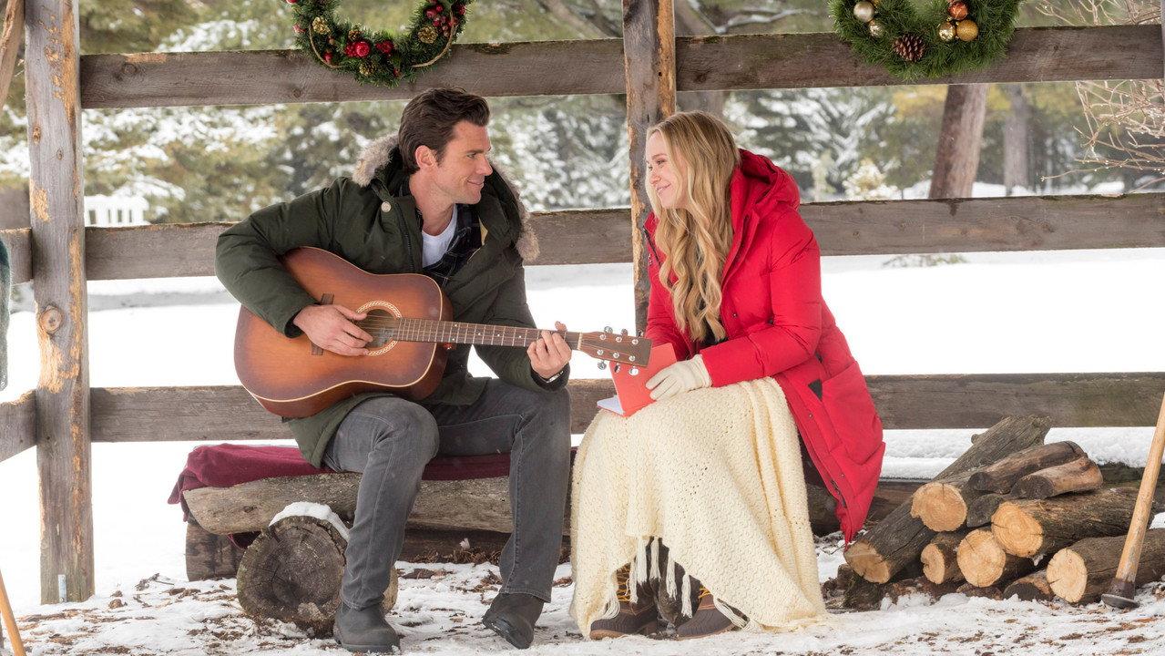 A Song for Christmas backdrop