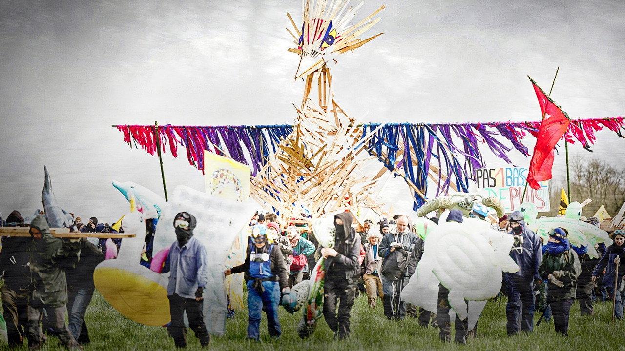 Uprising backdrop