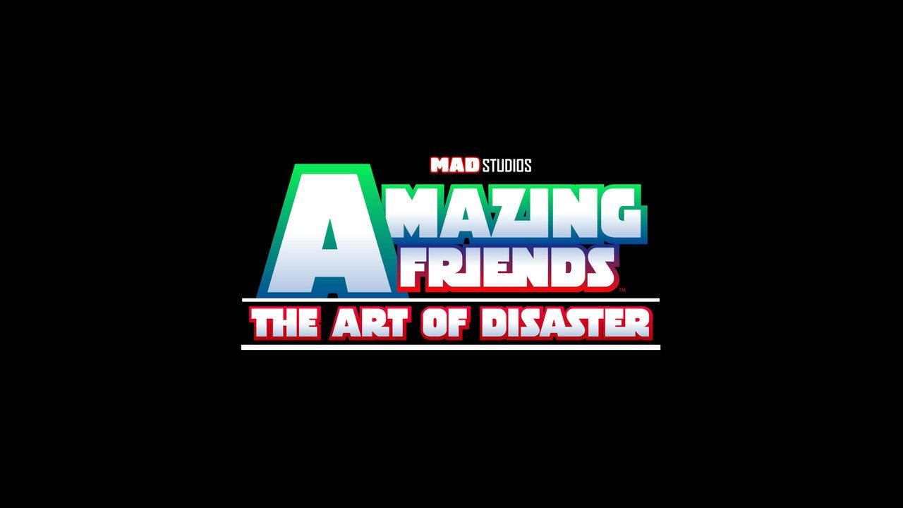 Amazing Friends: The Art of Disaster backdrop