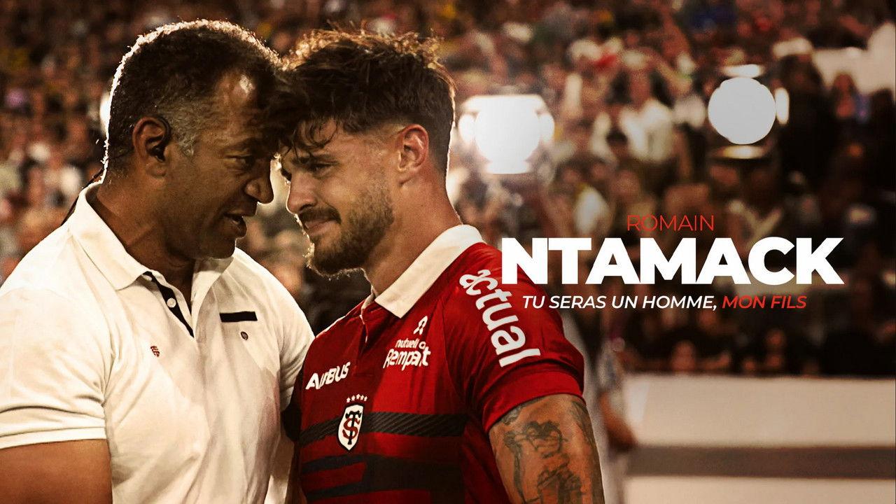 Romain Ntamack, tu seras un homme mon fils backdrop